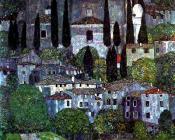 古斯塔夫克林姆特 - Church in Cassone